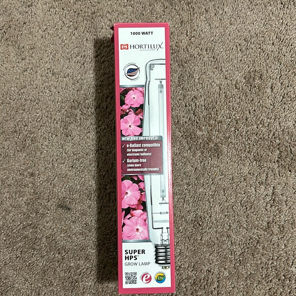 Hortilux Super HPS Enhanced Spectrum Bulb, 1000W